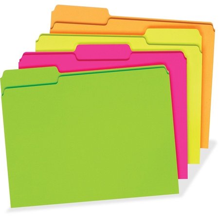 PENDAFLEX Folder, File, Glow, 24Pk, Ast Pk PFX40523